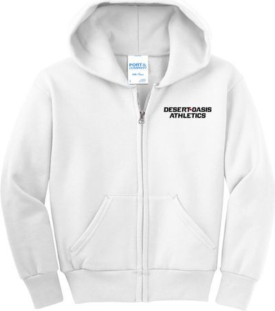 Youth Core Fleece Full-Zip Hooded Sweatshirt — view details