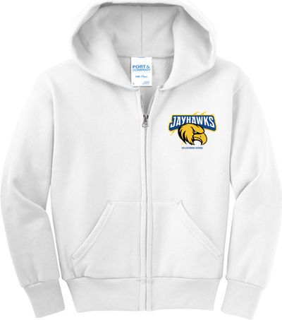 Youth Core Fleece Full-Zip Hooded Sweatshirt — view details