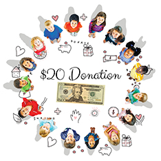$20 DONATION - Counts as one pig towards pig drop — view details