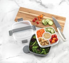 Stackable Lunch Box (Juego de contenedores de alimentos apilables) — view details