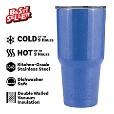 Ocean Blue 30oz Stainless Steel Tumbler — view details
