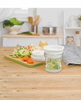 Hand Held 2-Blade Spiralizer  (Rebanador de Fideos para Pasta de Vegetables) — view details