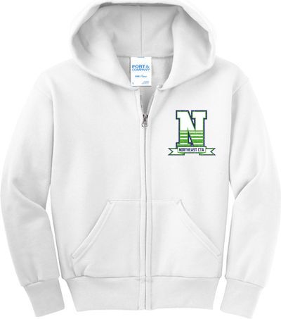 Youth Core Fleece Full-Zip Hooded Sweatshirt — view details