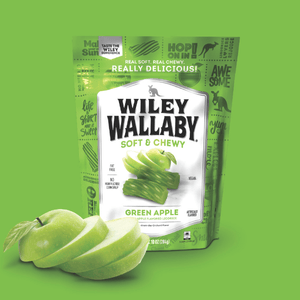 Wiley Wallaby Green Apple Licorice 10oz — view details