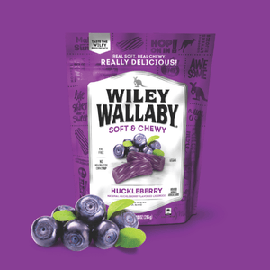 Wiley Wallaby Huckleberry Licorice 10oz — view details