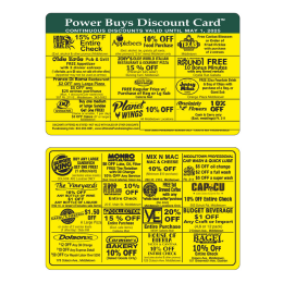 Power Buys Discount Card — view details
