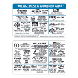 Middletown Discount Card — view details