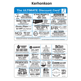 Kerhonkson Discount Card — view details