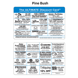 Pine Bush Discount Card — view details