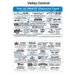 Valley Central Discount Card — view details