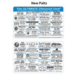 New Paltz Discount Card — view details