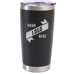 Black Tahoe 20oz - Custom 1 Laser Etched — view details