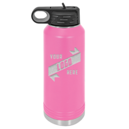 Hot Pink Polar Camel 32oz - Custom 1 Laser Etched — view details
