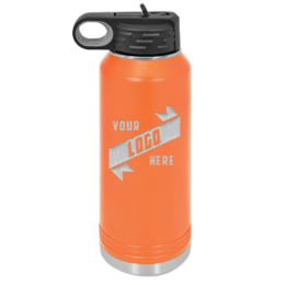 Orange Polar Camel 32oz - Custom Laser Etched — view details