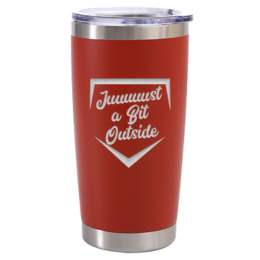 Just a Bit - Red 20oz Laser Etched — view details