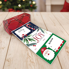 HOLIDAY GIFT TAG DISPENSER