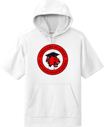 Sport-Wick Fleece Short Sleeve Hooded Pullover - view details