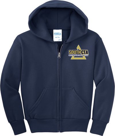 Youth Core Fleece Full-Zip Hooded Sweatshirt — view details
