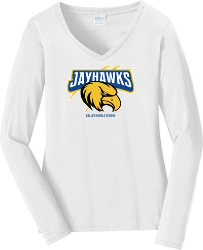 Women's Long Sleeve Fan Favorite V-Neck Tee — view details
