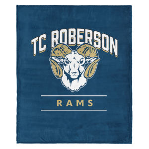 50" x 60" Silk Throw - Logo — view details