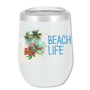 Beach Life - White 12oz Digital Print — view details