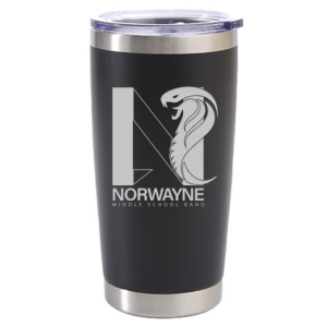 Black Tahoe 20oz - Custom 1 Laser Etched — view details