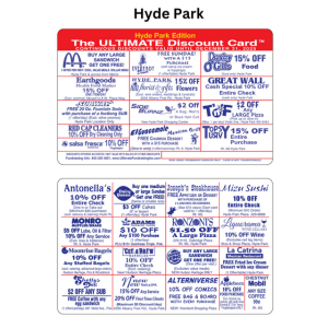 Hyde Park Discount Card — view details