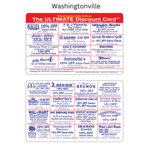 Washingtonville Discount Card — view details