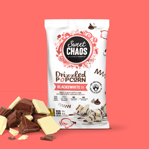 Sweet Chaos Black & White Drizzle Popcorn 5.5oz — view details