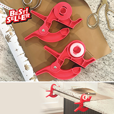 Gift Wrap Holder with Tape Dispenser, Set of 2 — view details