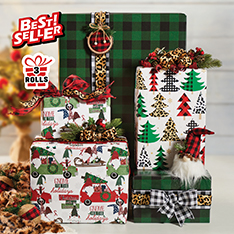 Gnome for the Holidays 3-Roll Wrap Pack — view details
