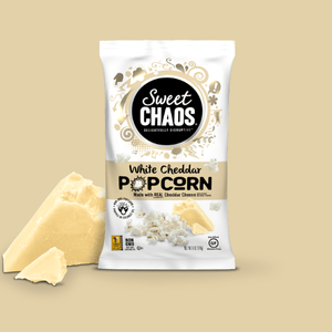 Sweet Chaos White Cheddar Popcorn 6oz — view details