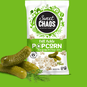 Sweet Chaos Dill Pickle Popcorn 6oz — view details