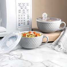 Soup Bowls w/Lids Set of 2 — view details