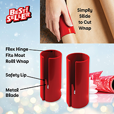 GIFT WRAP CUTTERS, SET OF 2