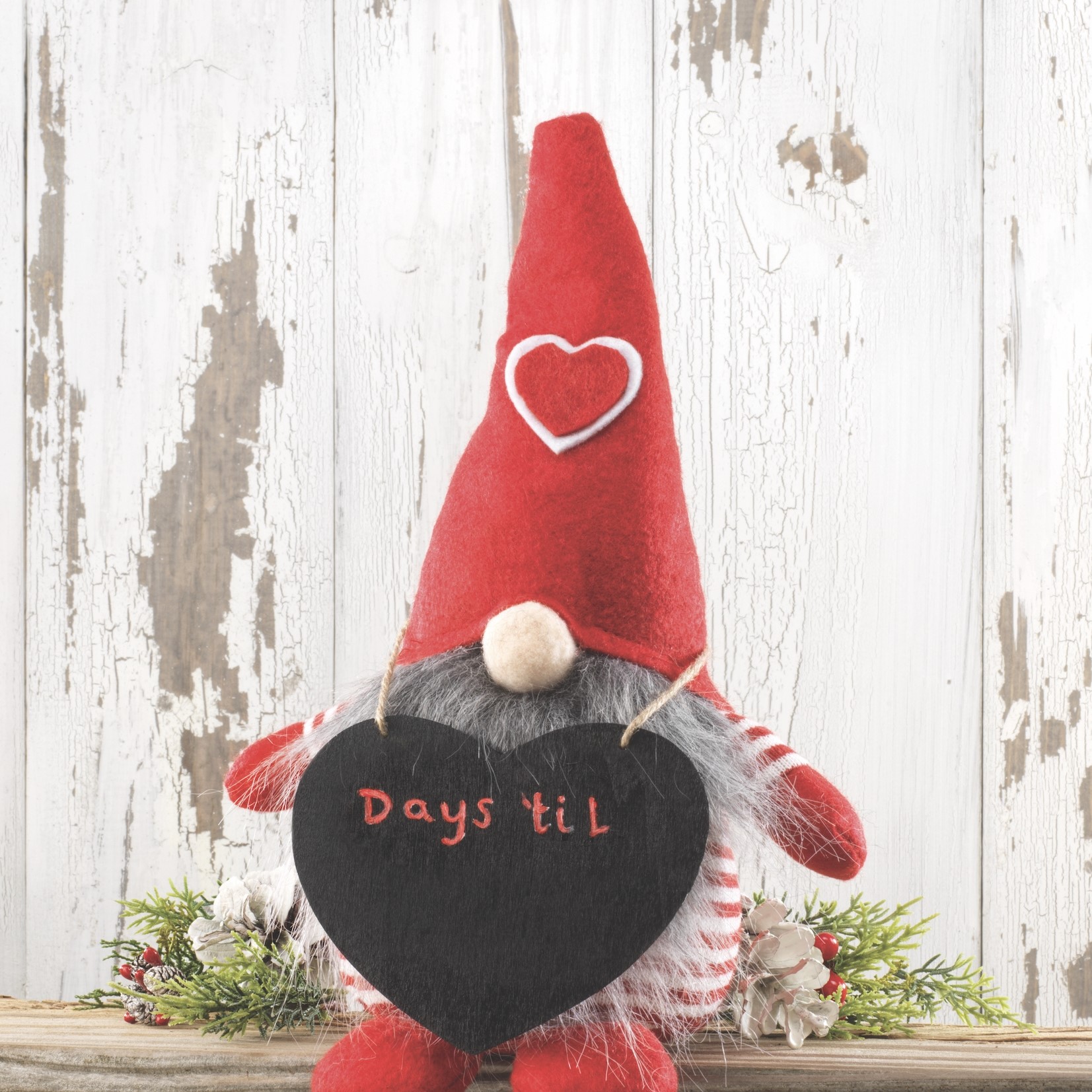 Gnome Plush with Countdown & Welcome Sign — view details