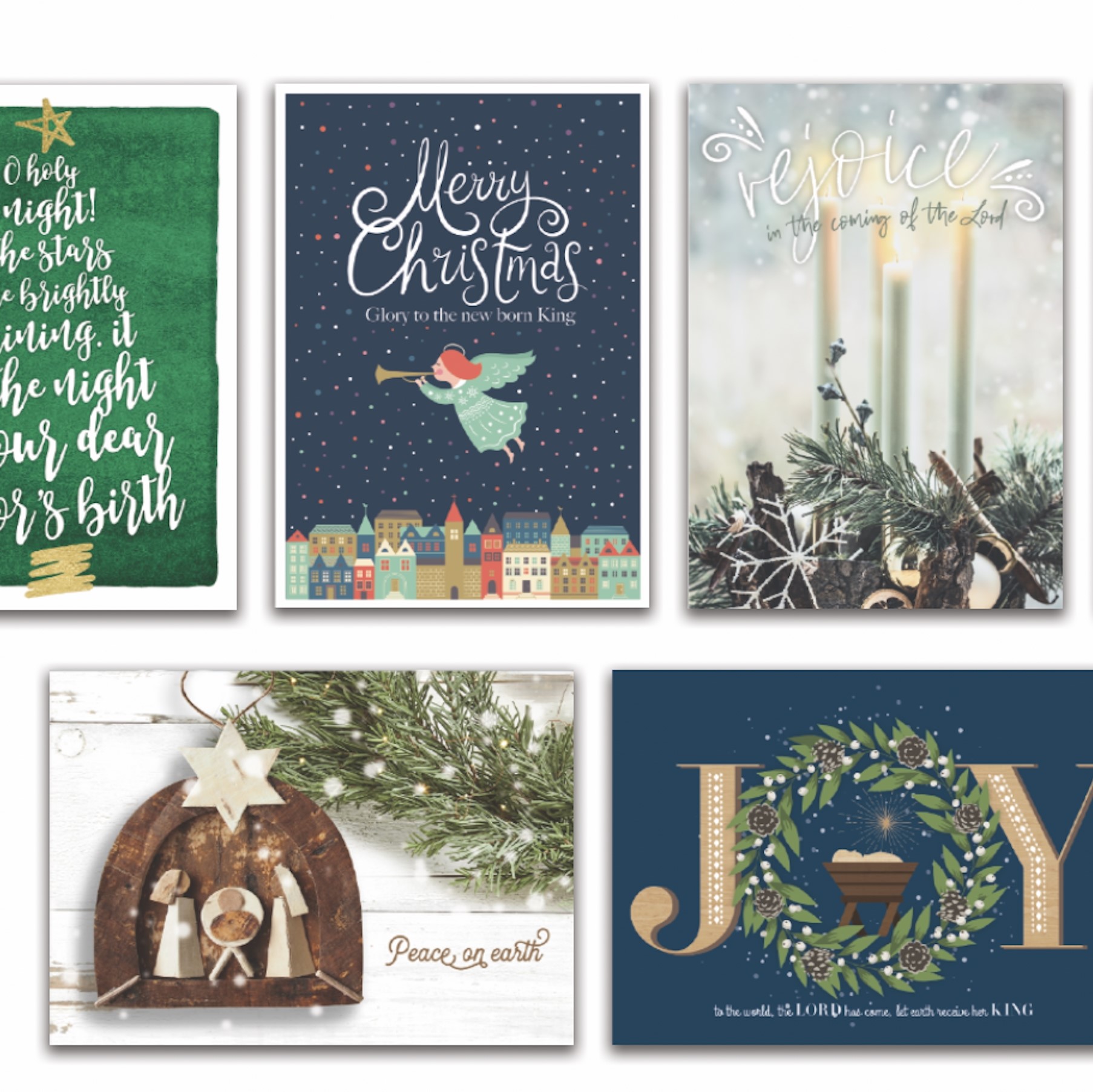 Religious Greeting Cards Set of 20 — view details