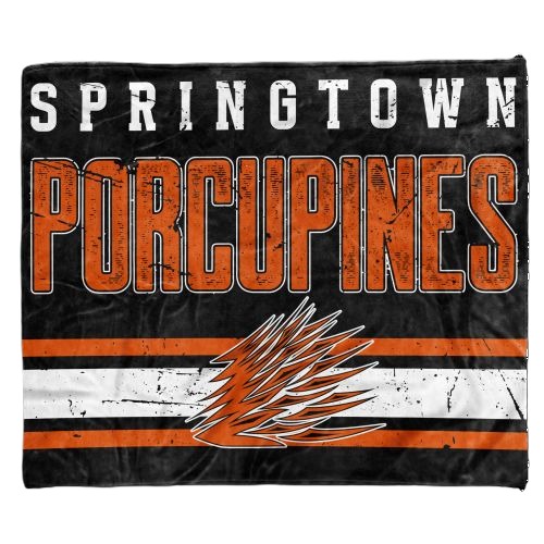SPRINGTOWN POJO TEAM THROW (50in x 60in BLANKET) DESIGN 1 — view details