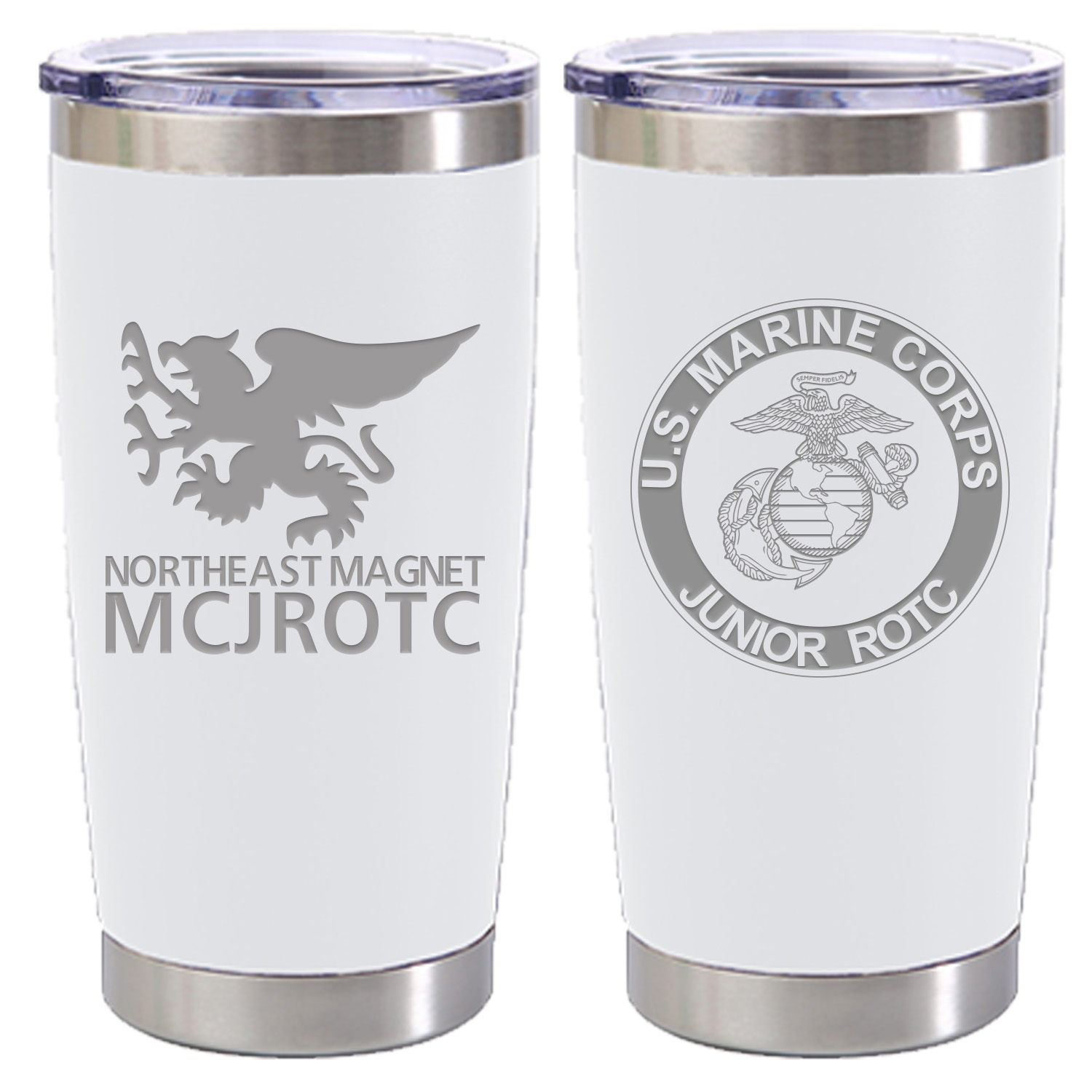 White Tahoe 20oz - Custom 1 Laser Etched — view details