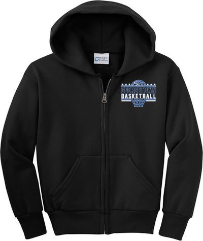 Youth Core Fleece Full-Zip Hooded Sweatshirt — view details