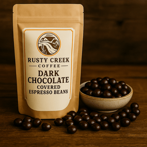 Dark Chocolate Covered Espresso Beans 5oz — view details