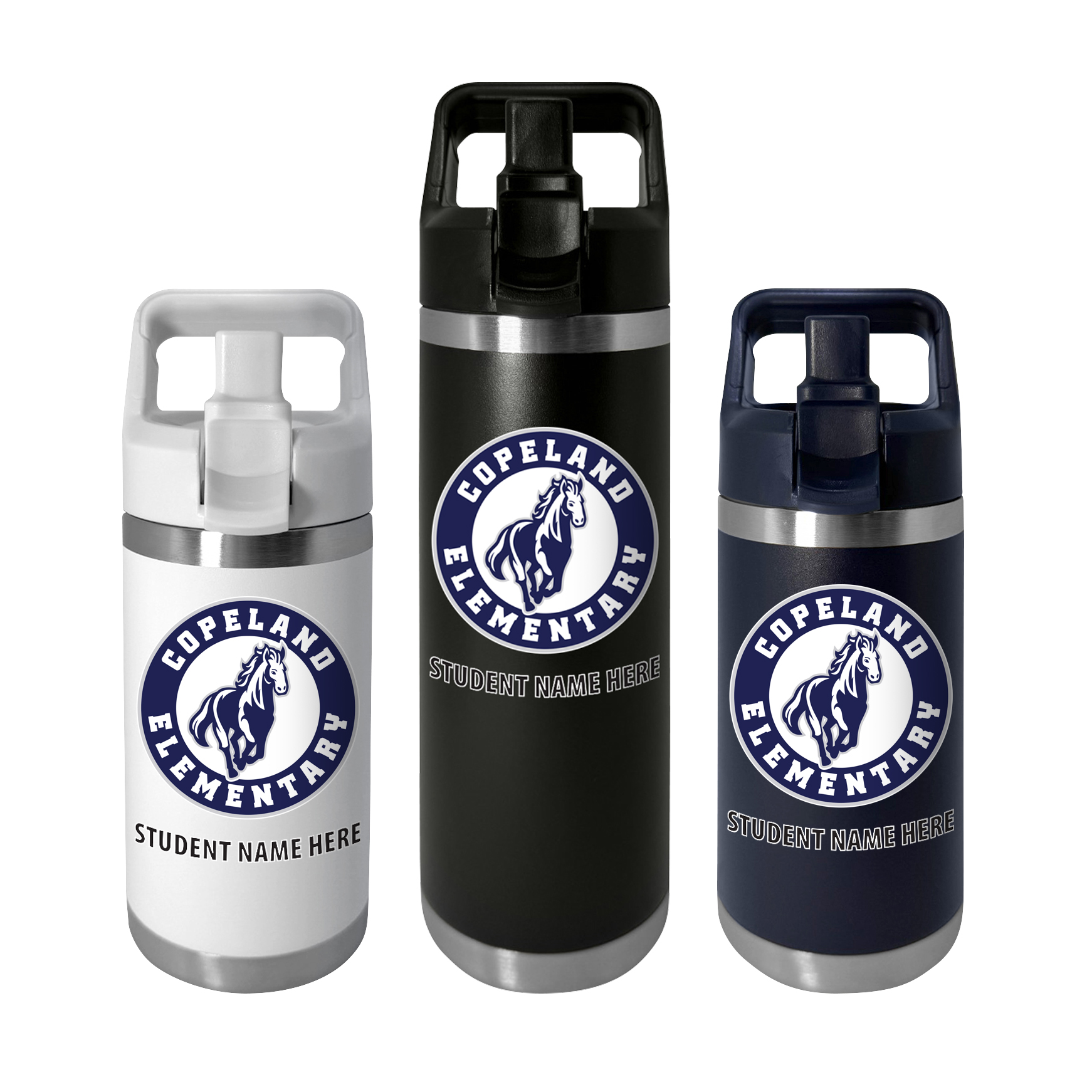 Personalized School Water Bottles - view details