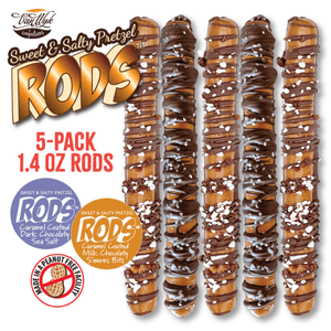 Caramel Chocolate Pretzel Rod Assortment — view details