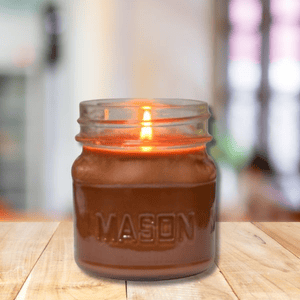 Decadent Chocolate Mason Jar Candle