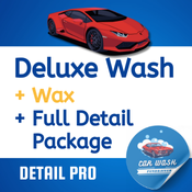 DETAIL PRO - Deluxe wash + Wax + Full Detail Package. — view details