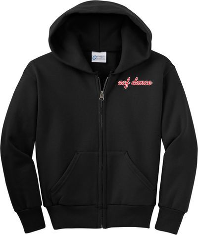 Youth Core Fleece Full-Zip Hooded Sweatshirt — view details