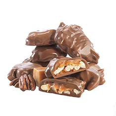 Pecan Caramel Clusters (Pecanbacks)