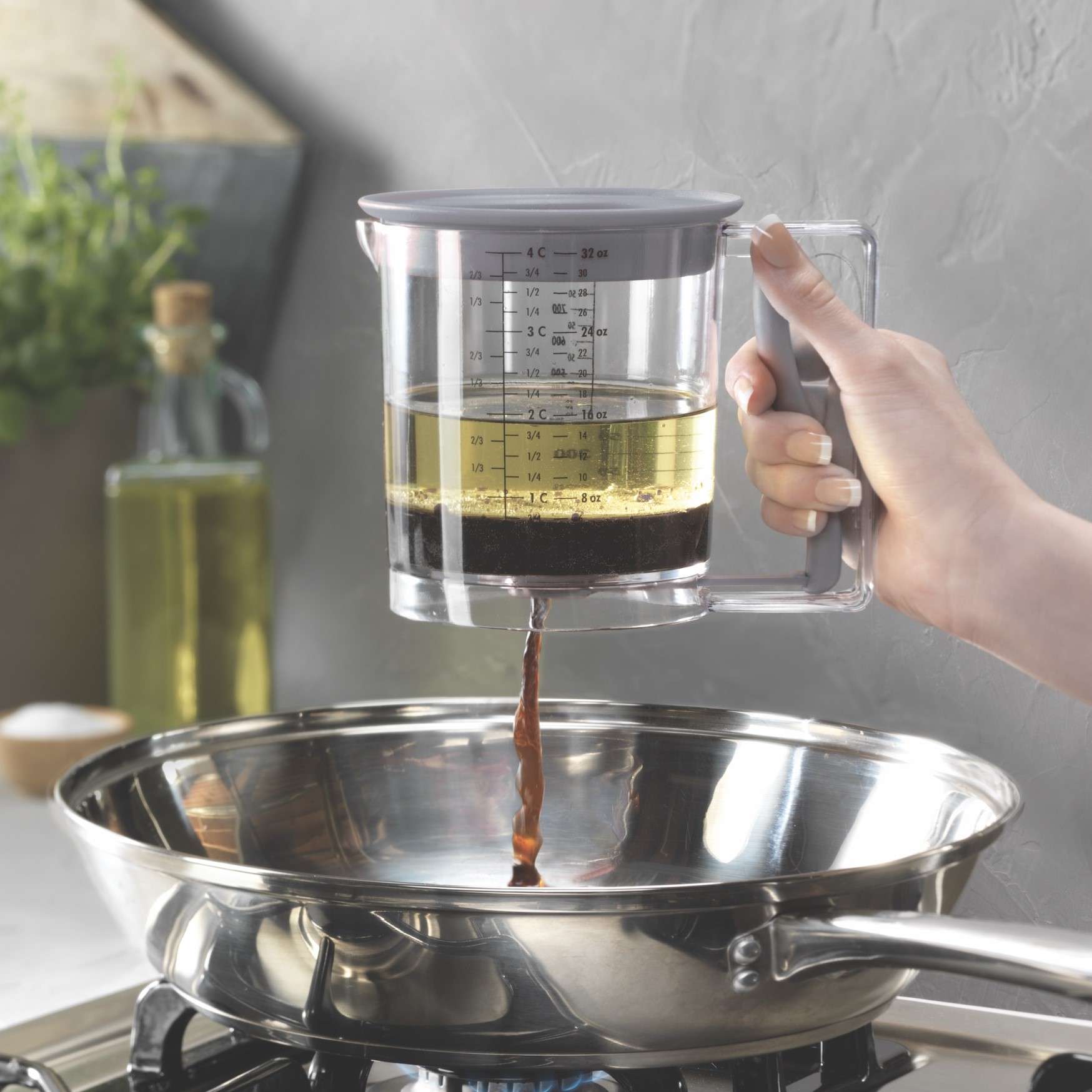 Easy Release Grease Separator & Batter Dispenser — view details