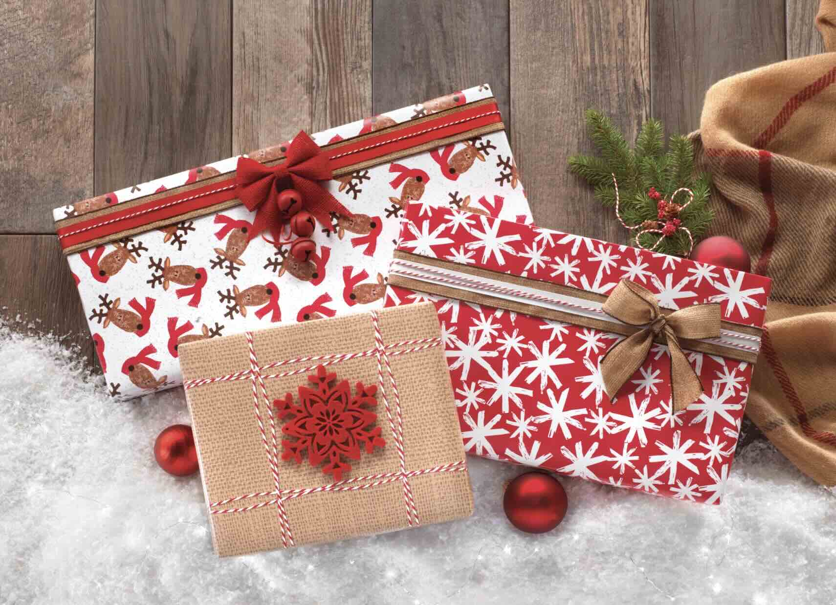 Reindeer Flakes Triple Pack Wrap