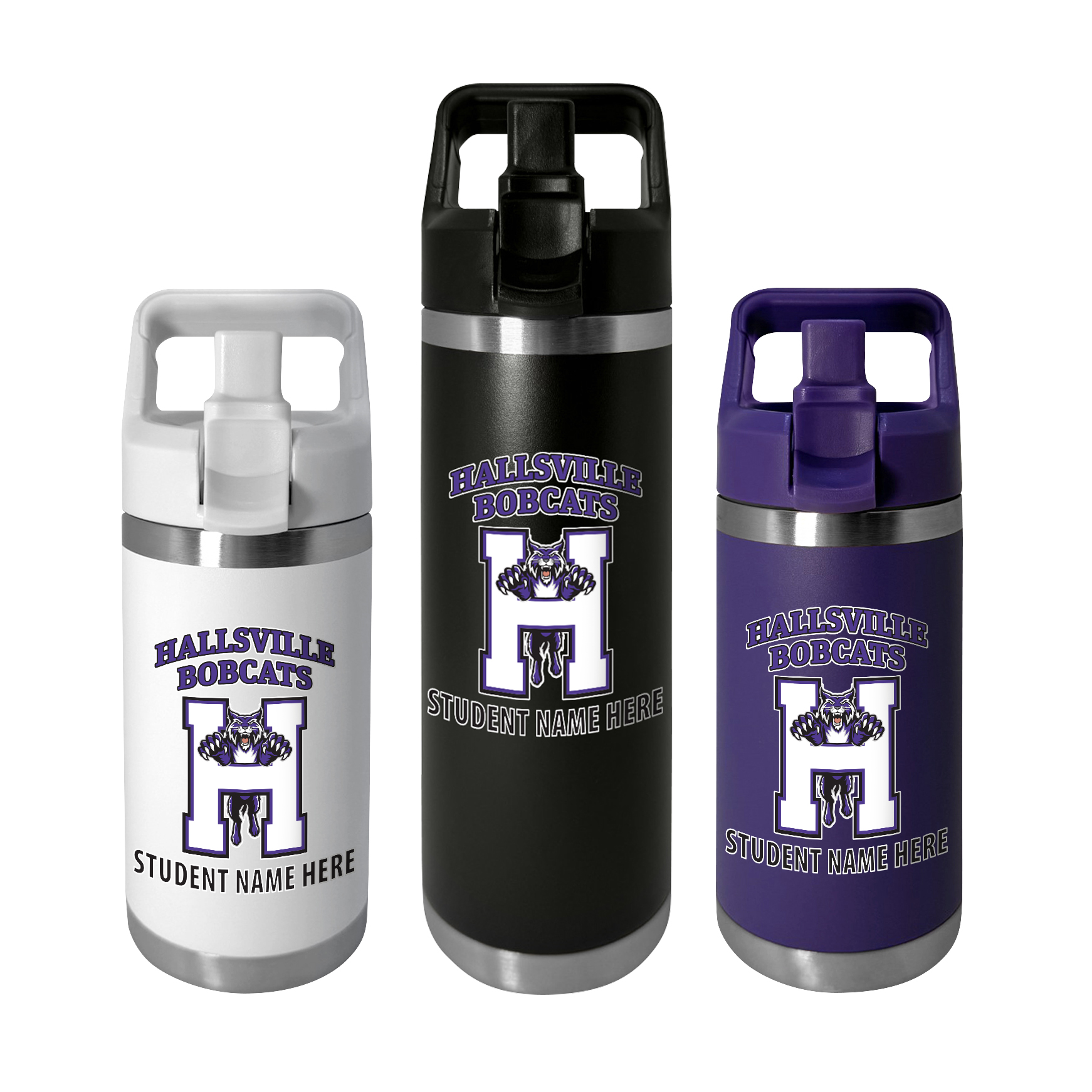 Personalized School Water Bottles — view details